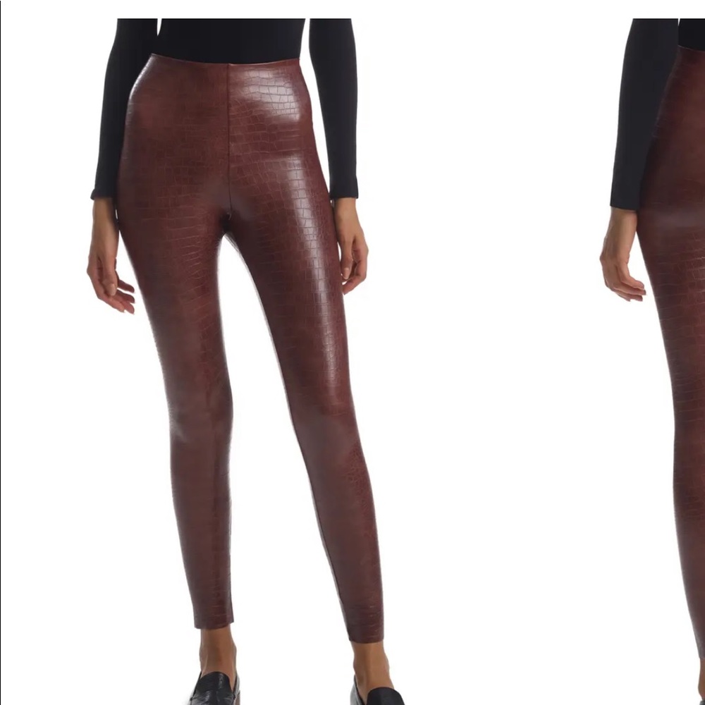 Commando Reptile Embossed Faux Leather Leggings